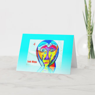 中挨拶状4の一見 カード