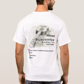 中断される Tシャツ (裏面)