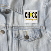 中断する付録蟹座のひよこ 缶バッジ (インサイチュ)