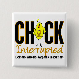 中断する付録蟹座のひよこ 缶バッジ