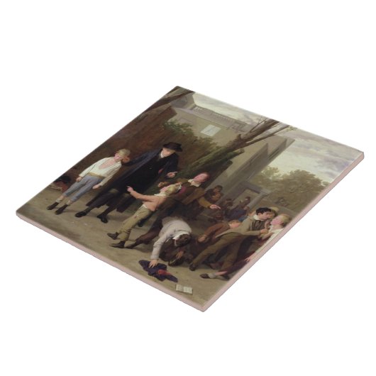 中断する戦い1815-16年 タイル (側面)