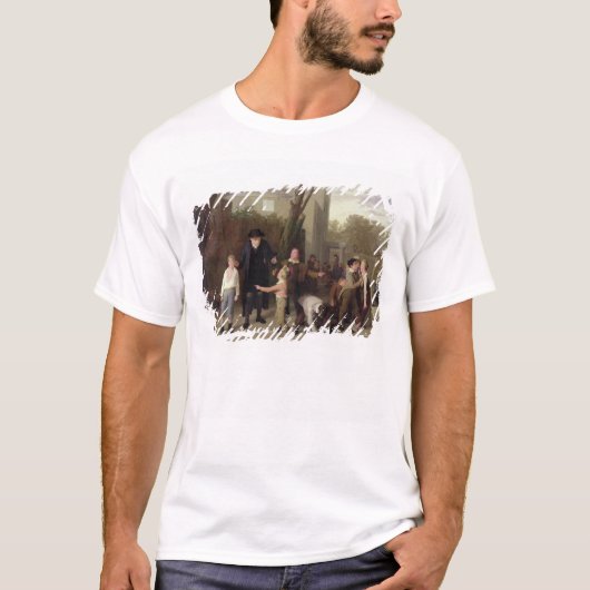 中断する戦い1815-16年 Tシャツ (正面)