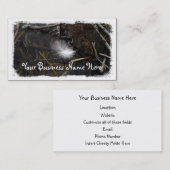 中断する羽 名刺 (正面/裏面)