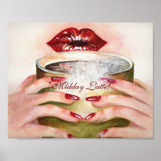 「中日ラテ!」 8x10プリント ポスター