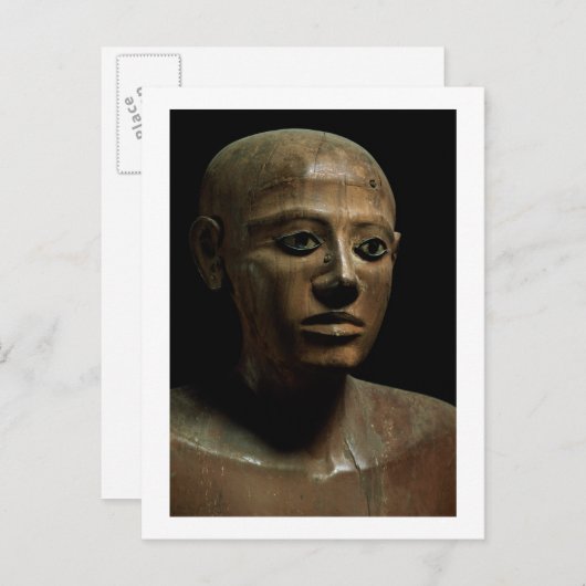 中智首相の像 – アシュート出身、中部初期 ポストカード (正面/裏面)