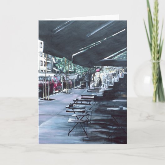 中朝の太陽のグリーティングカードで保護 カード (正面)