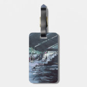 中朝の日差しで保護 ラゲッジタグ (裏面縦)