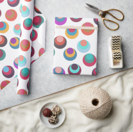 中期の重層圏 ラッピングペーパー