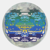 中期 ラウンドシール (正面)