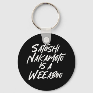 中本聡はWEEABOOキーチェーンの一つ キーホルダー