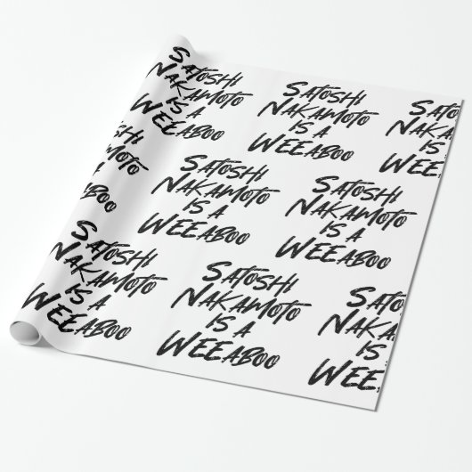 中本聡氏は週末家 ラッピングペーパー (アンロールド)