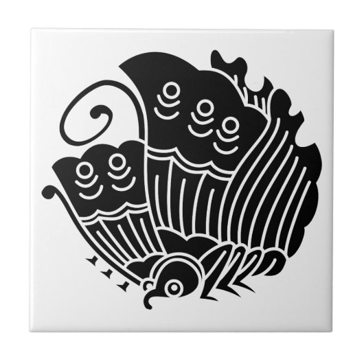 中村吉右衛門 タイル (正面)