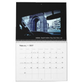 中東からの窓ビュー カレンダー (2月 2027)