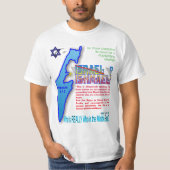 中東のだれはだれ実際にいるか Tシャツ (正面)