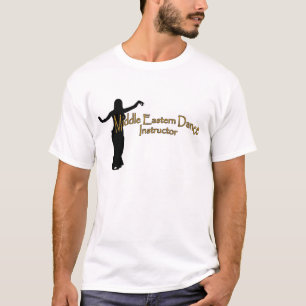 中東のダンスのインストラクター Tシャツ