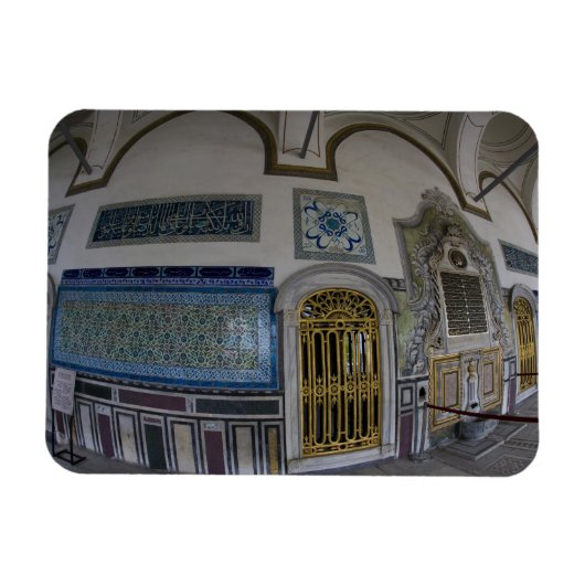 中東のトルコとイスタンブールの都市と2 マグネット (横)