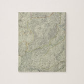 中東の地図 ジグソーパズル (縦)