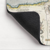 中東の地図 マウスパッド (コーナー)