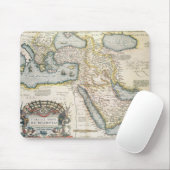 中東の地図 マウスパッド (マウス)