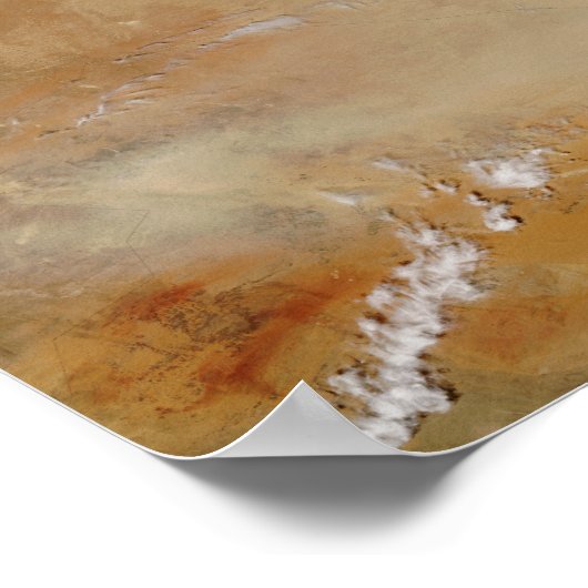 中東の塵嵐 ポスター (角)