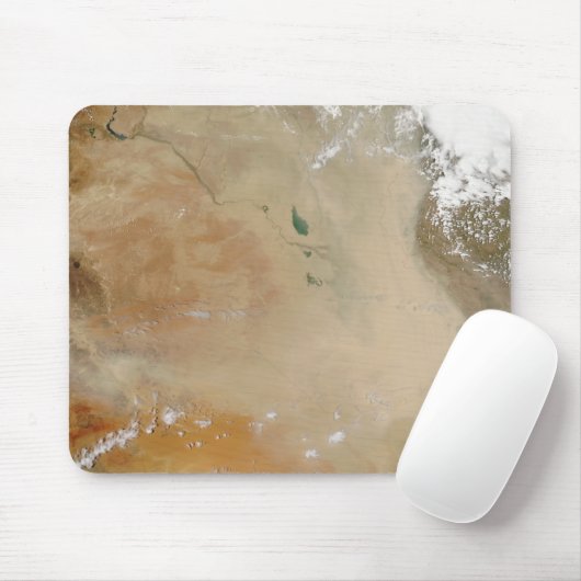 中東の塵嵐 マウスパッド (マウス)