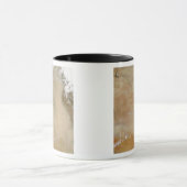 中東の塵嵐 マグカップ (中央)