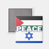 中東の希望と平和 マグネット (正面/裏面)