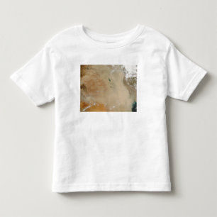 中東の砂あらし トドラーTシャツ