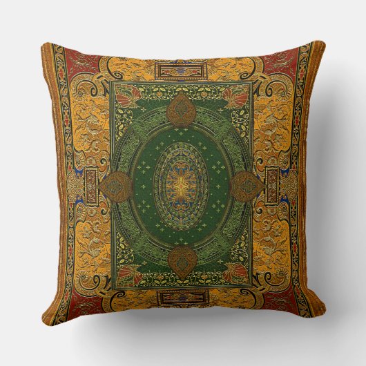 中東の色 クッション (裏面)