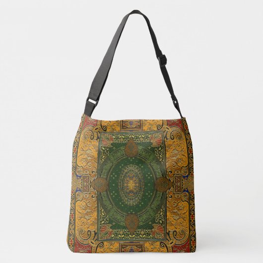 中東の色 クロスボディバッグ (裏面)