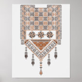 中東アラブモダンニュートラル自然タレズ ポスター (正面)