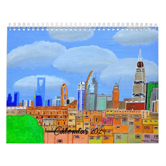 中東カレンダー2024 カレンダー (カバー)