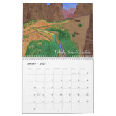 中東カレンダー2025 カレンダー (1月 2027)