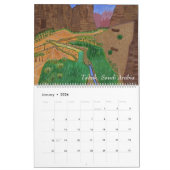 中東カレンダー(2) 2025 カレンダー (1月 2026)