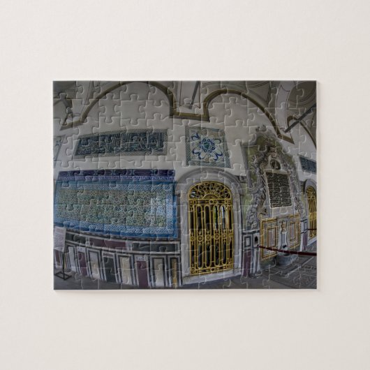 中東トルコとイスタンブールの都市、2つの ジグソーパズル (横)