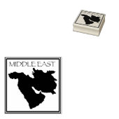 中東パスポート切手 ラバースタンプ (押印)