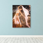 中東ベリーダンサー キャンバスプリント (インサイチュ (ウッドフロア))