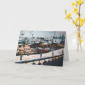 中東マルティンジャフェ,イスラエルグリーティングカード カード (黄色い花)