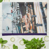 中東マーティン、ジャフェ、イスラエル キッチンタオル (折り畳み)