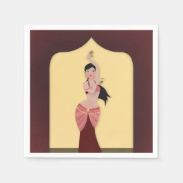 中東レバノンディナーパーティー スタンダードカクテルナプキン