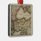 中東地図書の地図 メタルオーナメント (右)