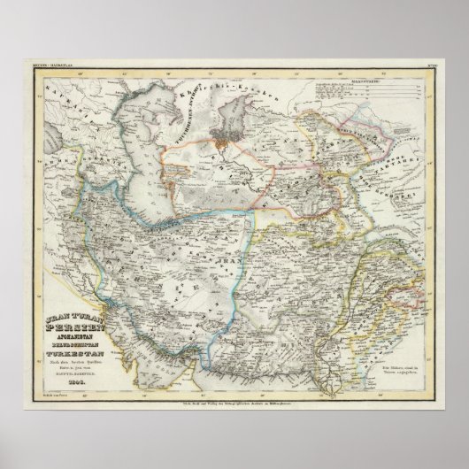 中東、アフガニスタン ポスター (正面)