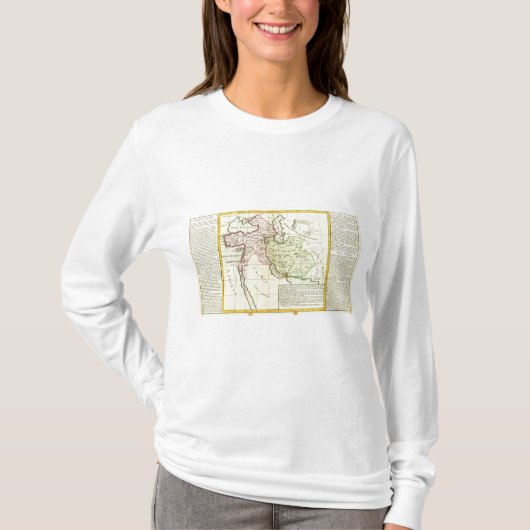 中東、トルコ、イラン Tシャツ (正面)