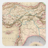 中東、トルコ、シリア、アジア スクエアシール (正面)