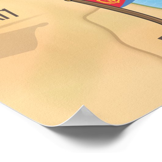 中東 ポスター (角)