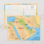 中東 ポストカード (正面/裏面)