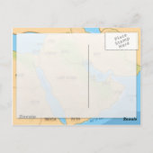 中東 ポストカード (裏面)