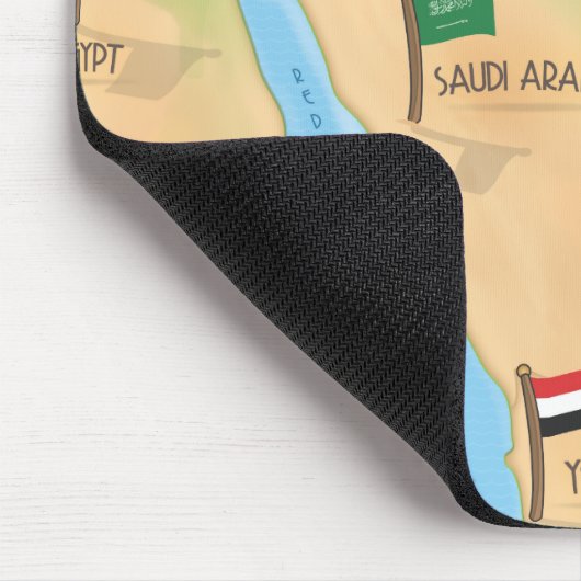 中東 マウスパッド (コーナー)