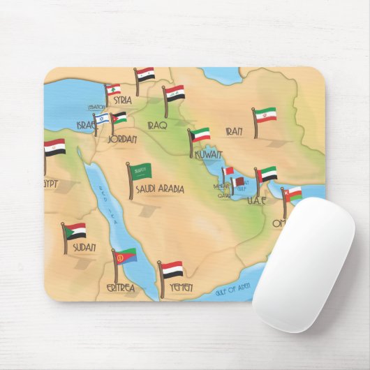 中東 マウスパッド (マウス)