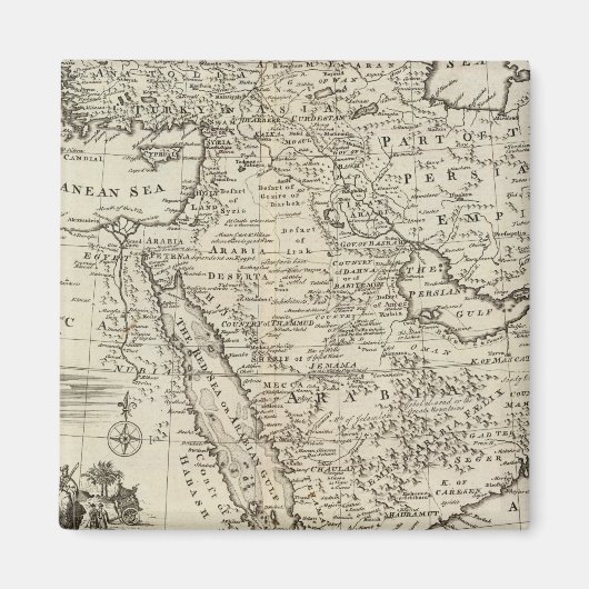 中東 マグネット (正面)